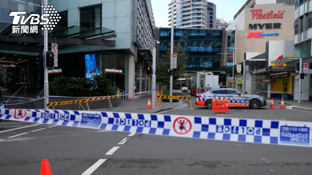 澳洲雪梨西田龐迪購物中心在當地時間13日時，發生一起隨機殺人案。（圖／達志影像美聯社）