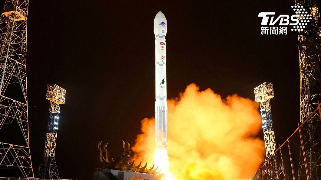 北韓衛星示意圖（圖／路透社）