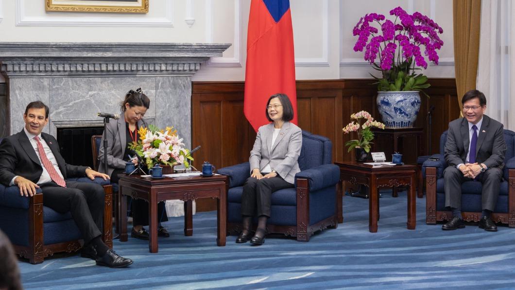 Tsai meets with New Zealand delegation (Courtesy of the Presidential Office) Tsai confirms new foreign minister and NSC secretary-general