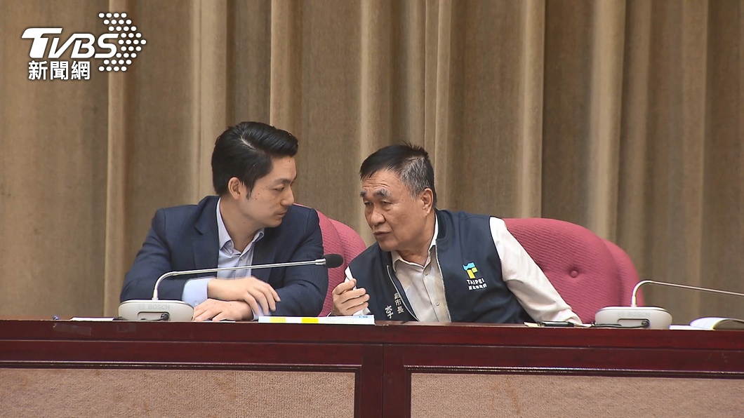 台北市長蔣萬安、副市長李四川。（圖／TVBS）