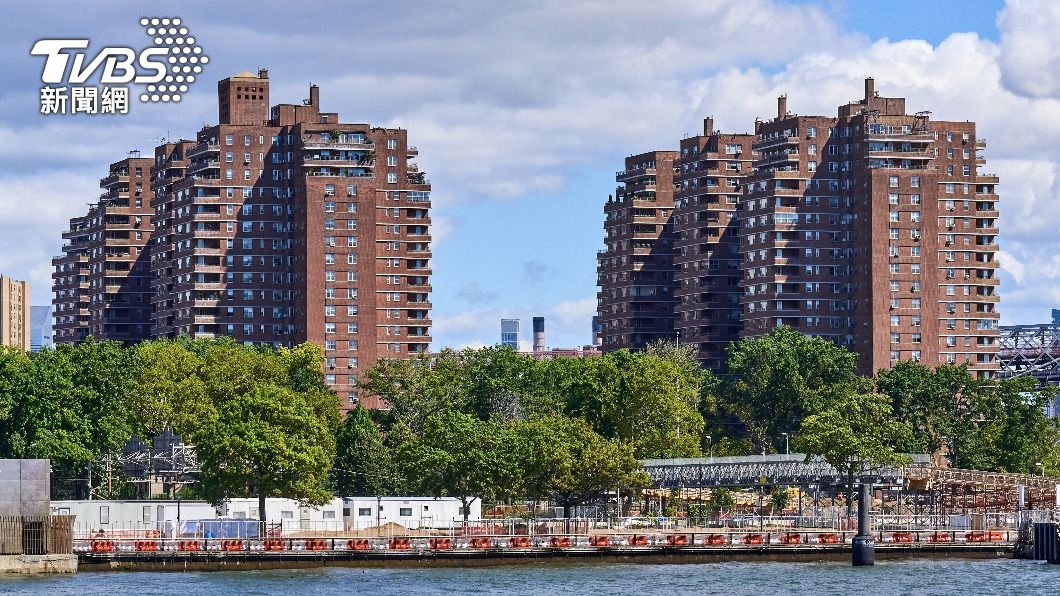 紐約東河岸公寓大樓「河屋」（River House）。（圖／shutterstock 達志影像）