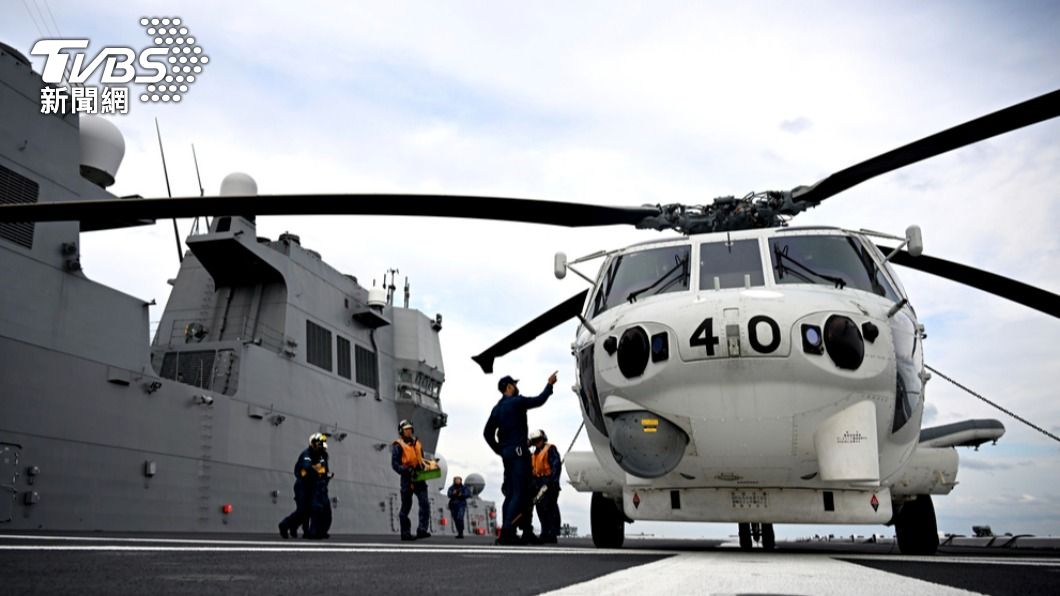 日本海上自衛隊2架直升機墜海。（資料照／達志影像美聯社）