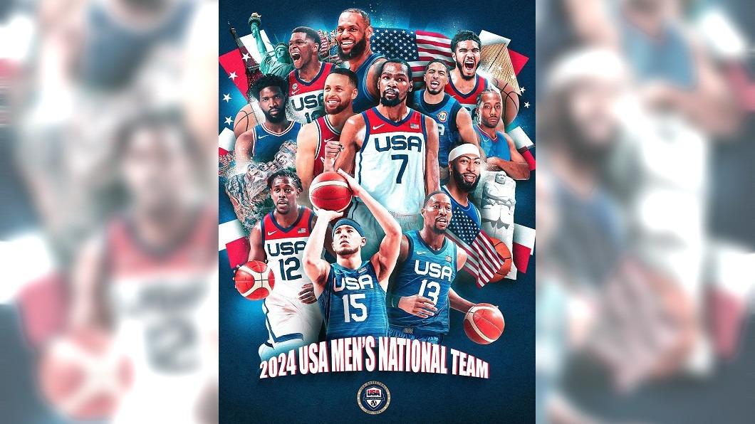 美國男籃復仇者集結。（圖／翻攝自USA Basketball Instagram）