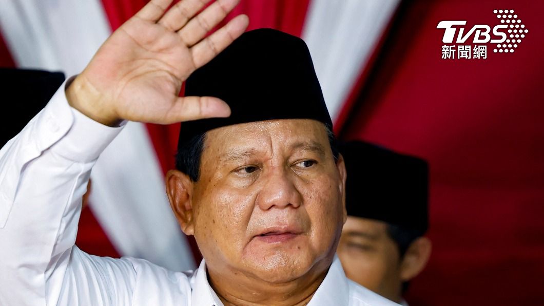印尼總統當選人普拉伯沃（圖／路透社）