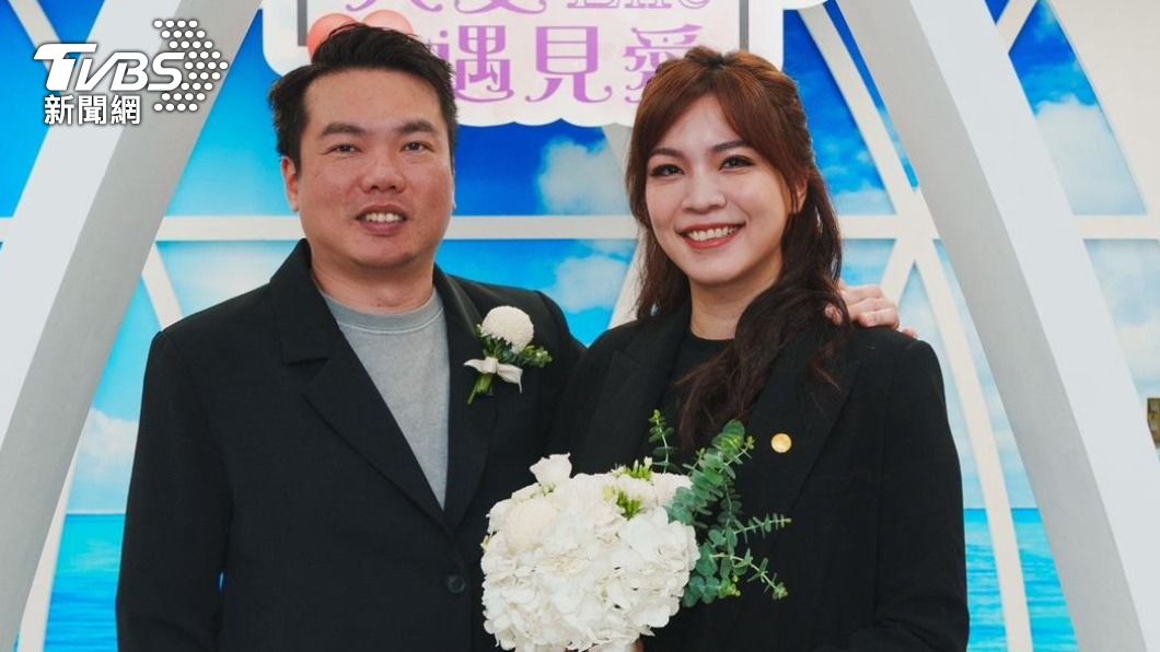 鍾沛君和陳布朗（左）去年登記結婚，如今將迎來兩人的第一個孩子，鍾沛君也將成為二寶媽。（圖／陳布朗提供）