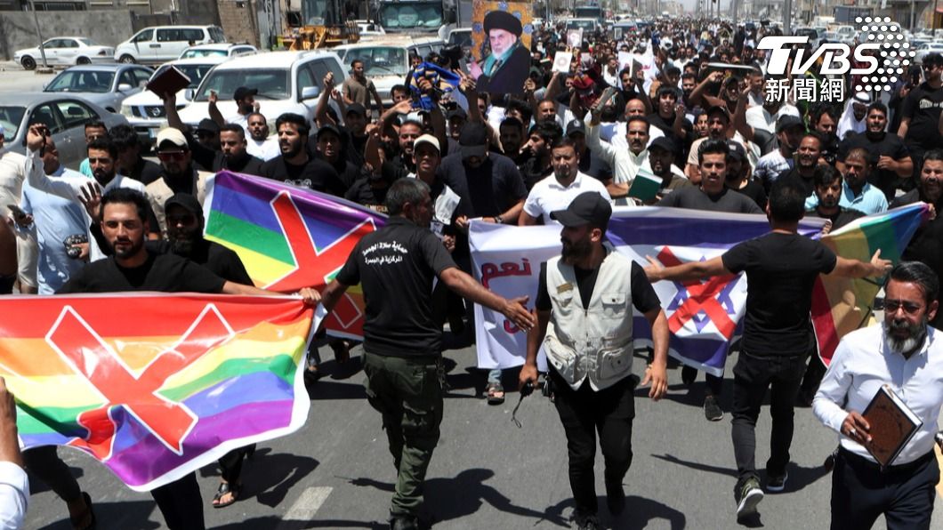 LGBTQ族群在伊拉克屬於犯罪。（圖／達志影像美聯社）