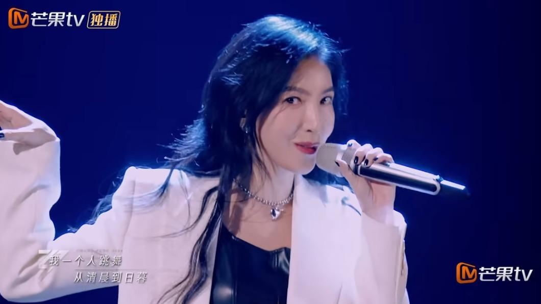 楊謹華在《乘風2024》唱跳表現令人驚艷。（圖／翻攝自芒果TV）