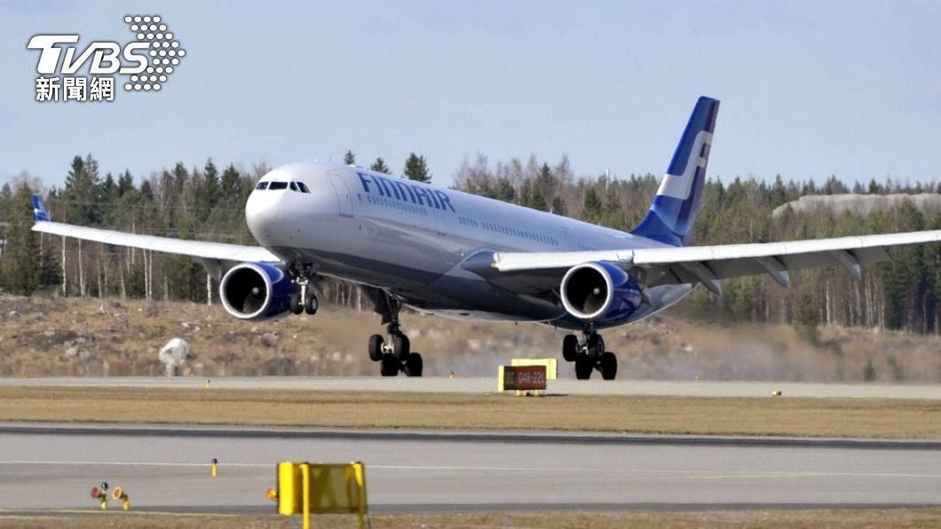 兩架芬蘭航空飛往愛沙尼亞的班機在即將降落前被迫返航，原因是飛機在降落前受到強烈的GPS訊號干擾。（圖／達志影像美聯社）