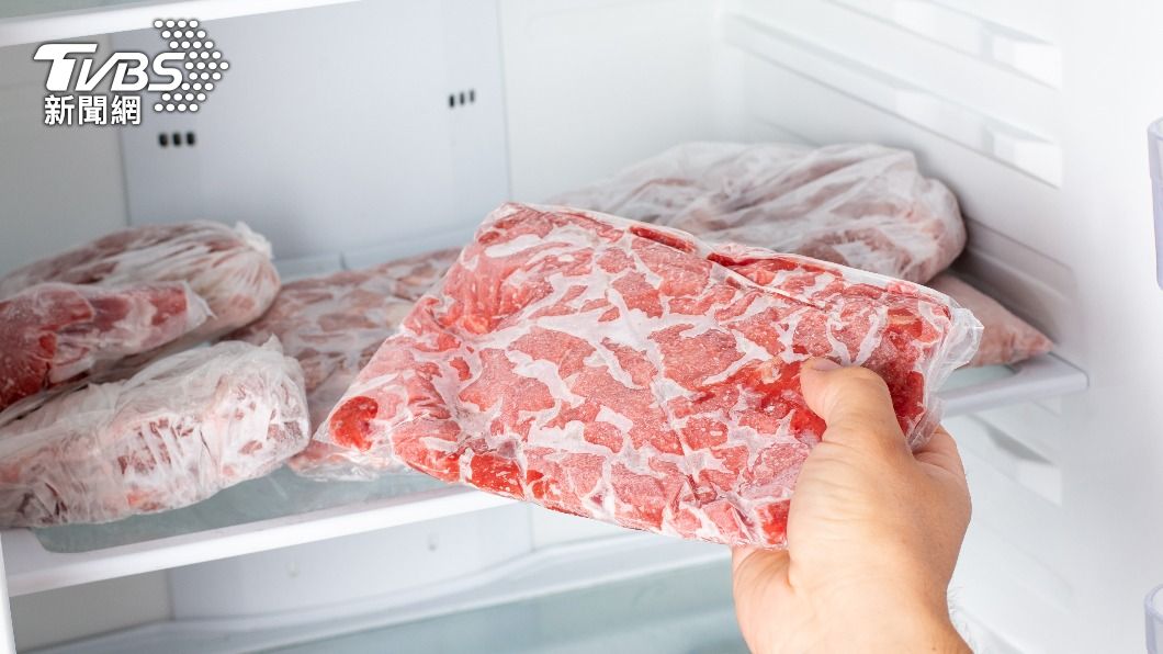 肉品通常會放置冷凍保存。（示意圖／shutterstock達志影像）