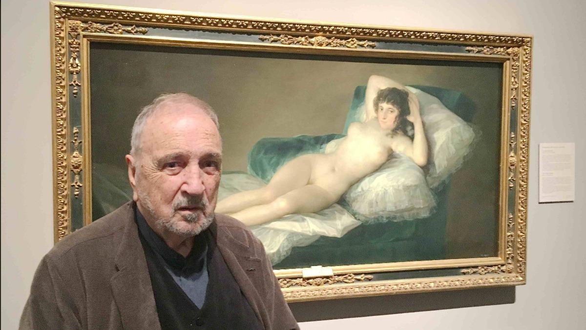 一趟人生與藝術的旅行《再見哥雅》卡葉爾道別名畫《裸體的瑪哈》。（圖／海棚提供）