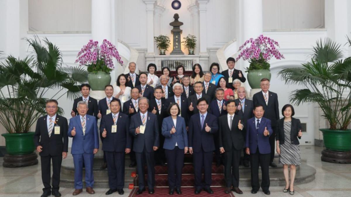 President Tsai promises support for Taiwan’s industry growth (Courtesy of the Presidential Office) President Tsai promises support for Taiwan’s industry growth