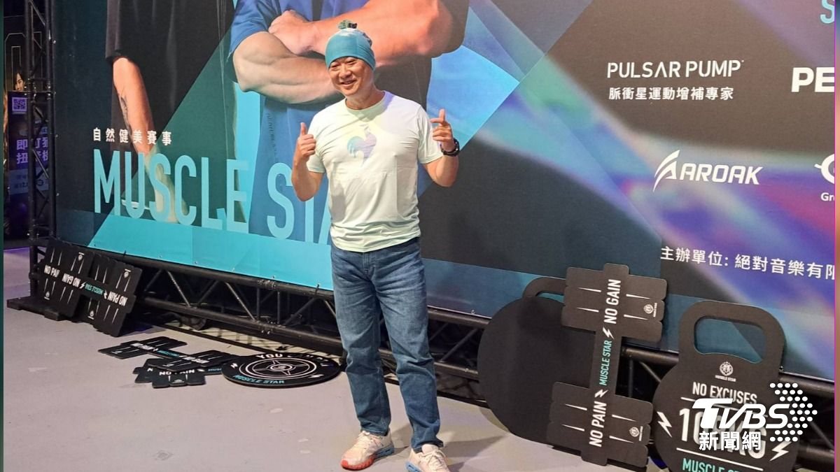 邰智源的兒子是學霸。(圖/林彥君攝)