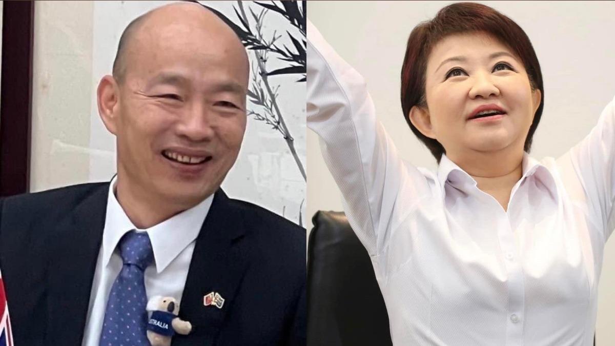 韓國瑜和盧秀燕被看好能代表國民黨出戰2028。（圖／翻攝自韓國瑜、盧秀燕臉書）