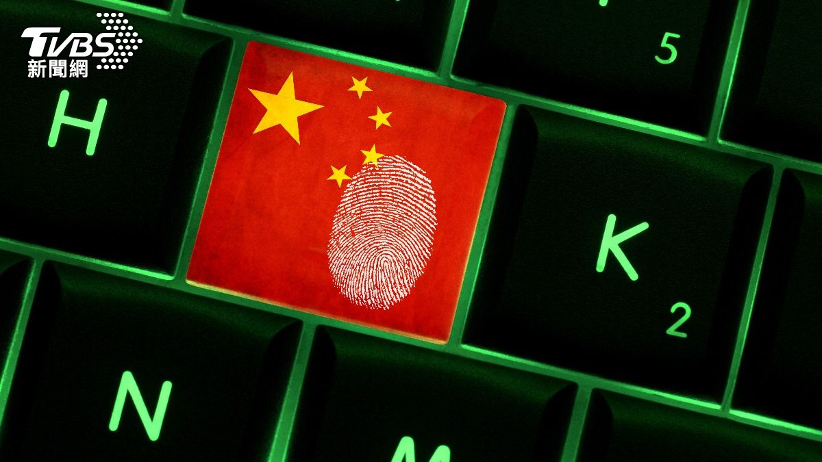 （中國大陸發動網路攻擊示意圖。圖／shutterstock）