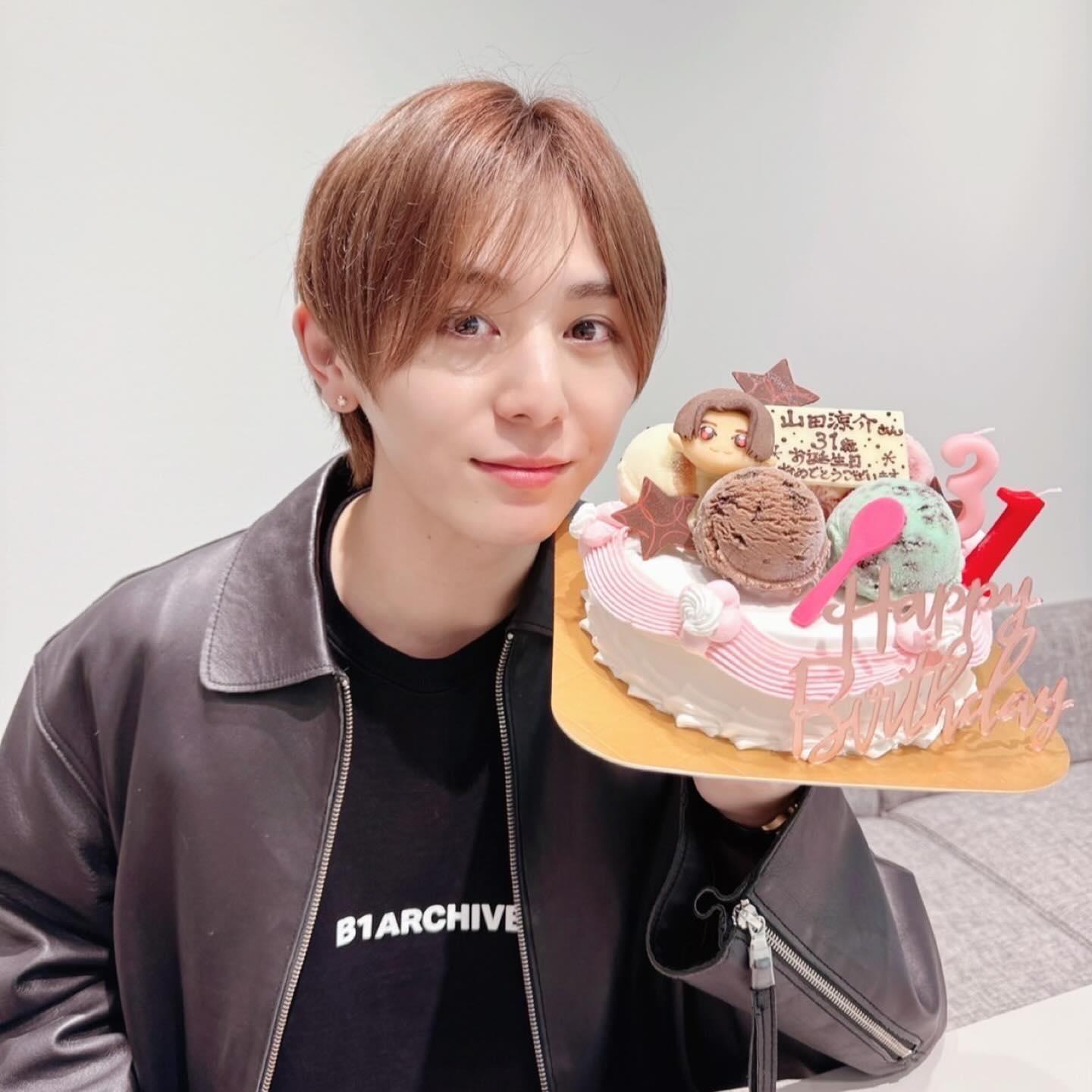 山田涼介日前才剛過31歲生日。（圖／翻攝自山田涼介IG）