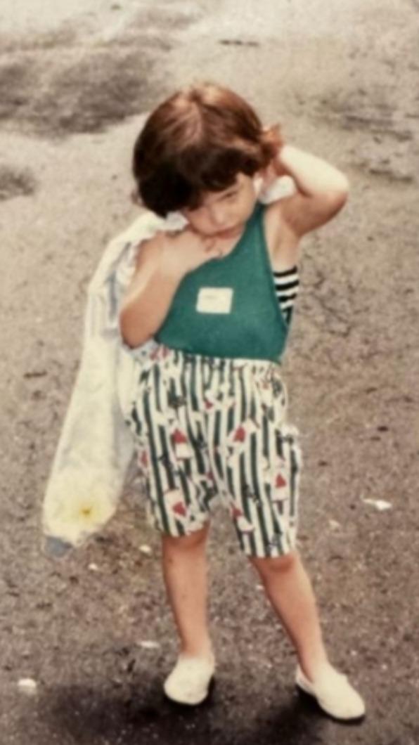 許瑋甯笑說自己小時候比現在有態度。（圖／翻攝自許瑋甯IG）