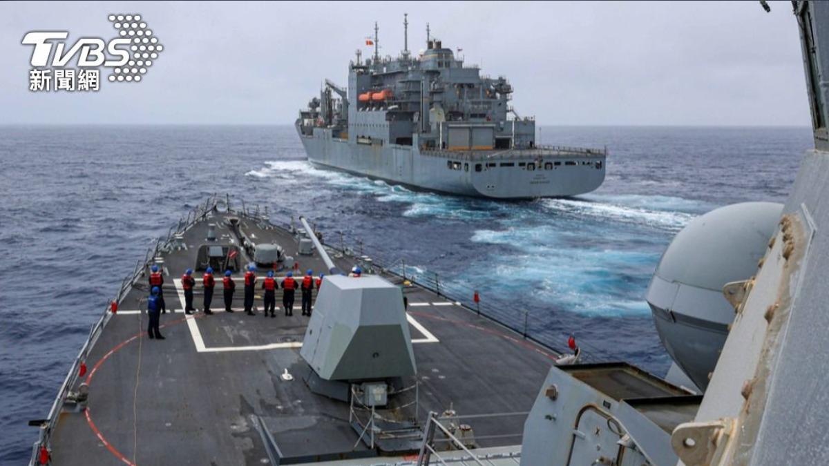 台美海軍4月在西太平洋低調軍演。（圖／達志影像美聯社）