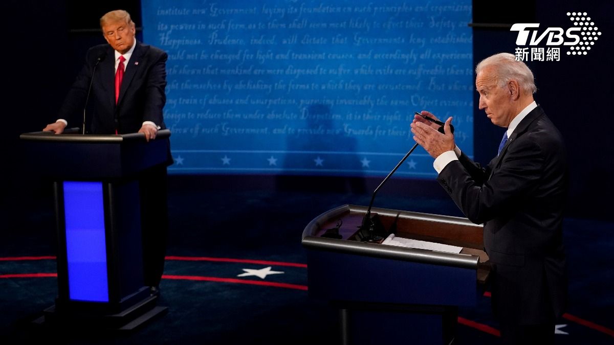 美國總統拜登和前總統川普即將參與電視辯論（圖／路透社）