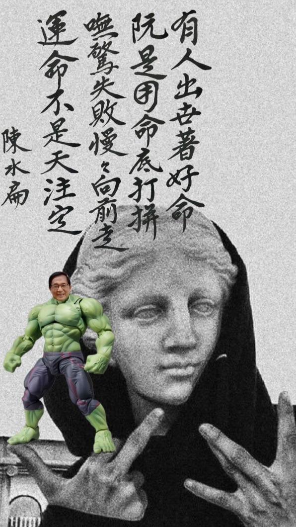 自製梗圖已經成為陳水扁日常，儼然成為網紅。（圖／翻攝自陳水扁Thread）