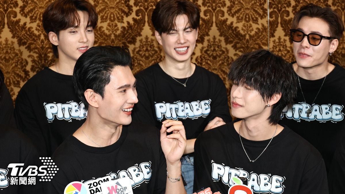 Pavel(左二)覺得自己是「漂亮擔當」。(圖/張哲鳴攝)