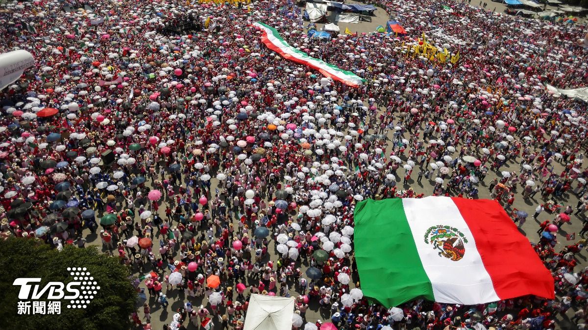 墨西哥6月2日將舉行選舉。（圖／達志影像路透社）