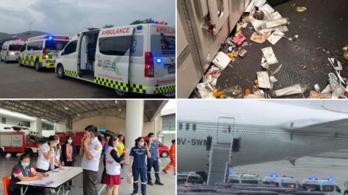 [新聞] 新加坡航空客機遇嚴重亂流　急迫降泰國2