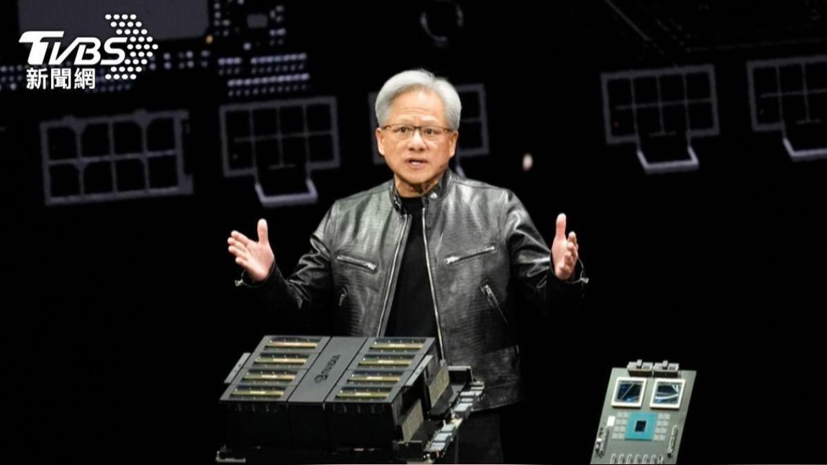 輝達（Nvidia）執行長黃仁勳將在2024年COMPUTEX展上發表演講。（圖／達志影像美聯社）