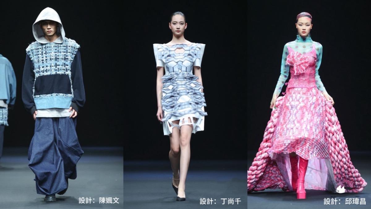 潘怡良帶輔大學弟妹衝了，北京舉辦大型時尚展演。 圖／輔大提供