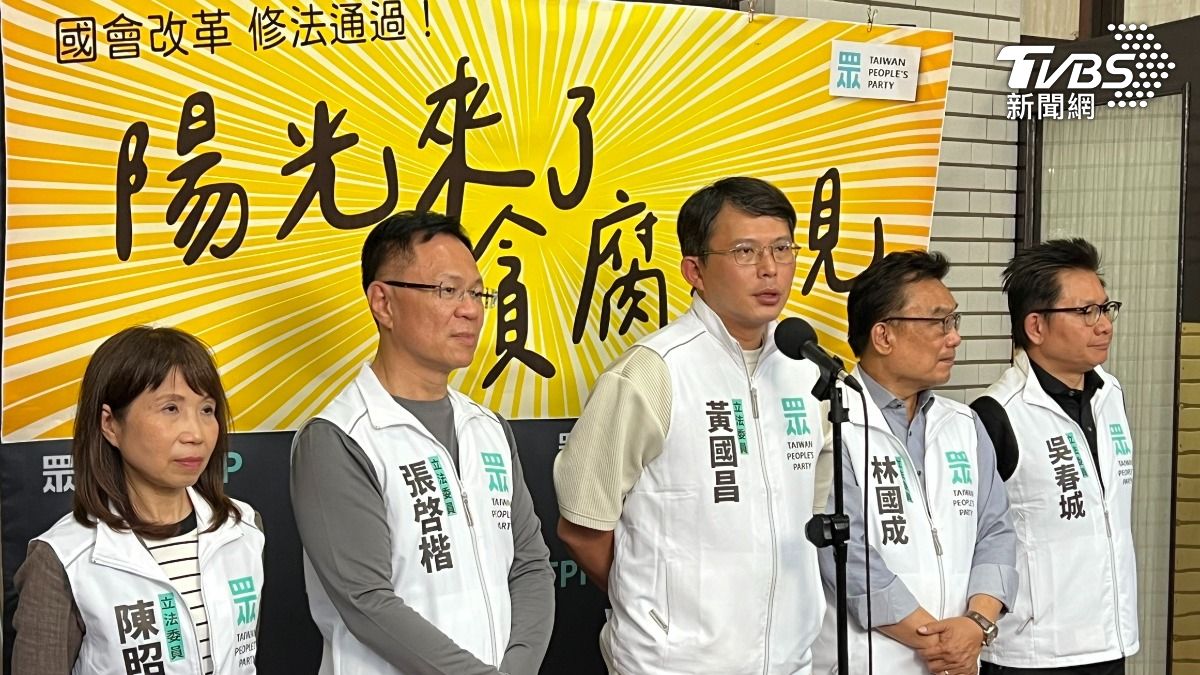 黃國昌宣布民眾黨下一步將推動憲政改革。（圖／胡瑞麒攝）