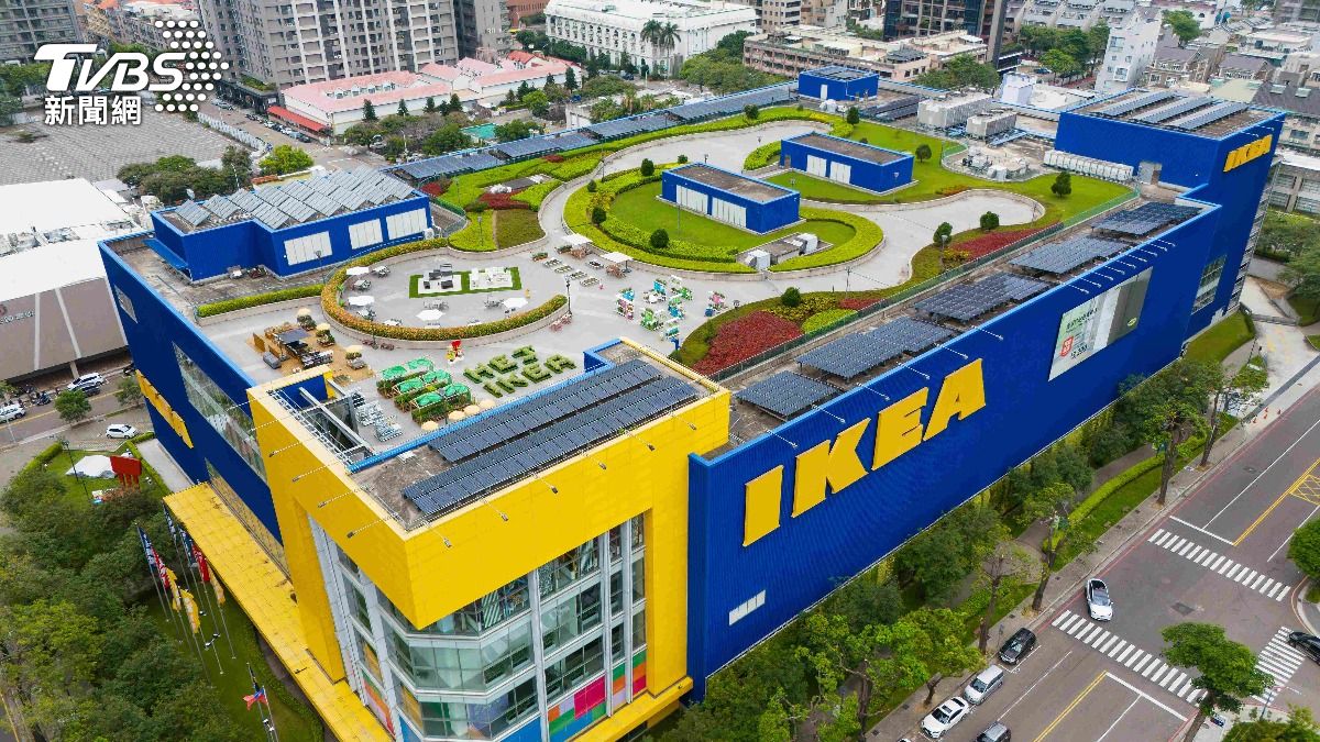 IKEA全球首座空中花園在台中。（圖／業者提供）