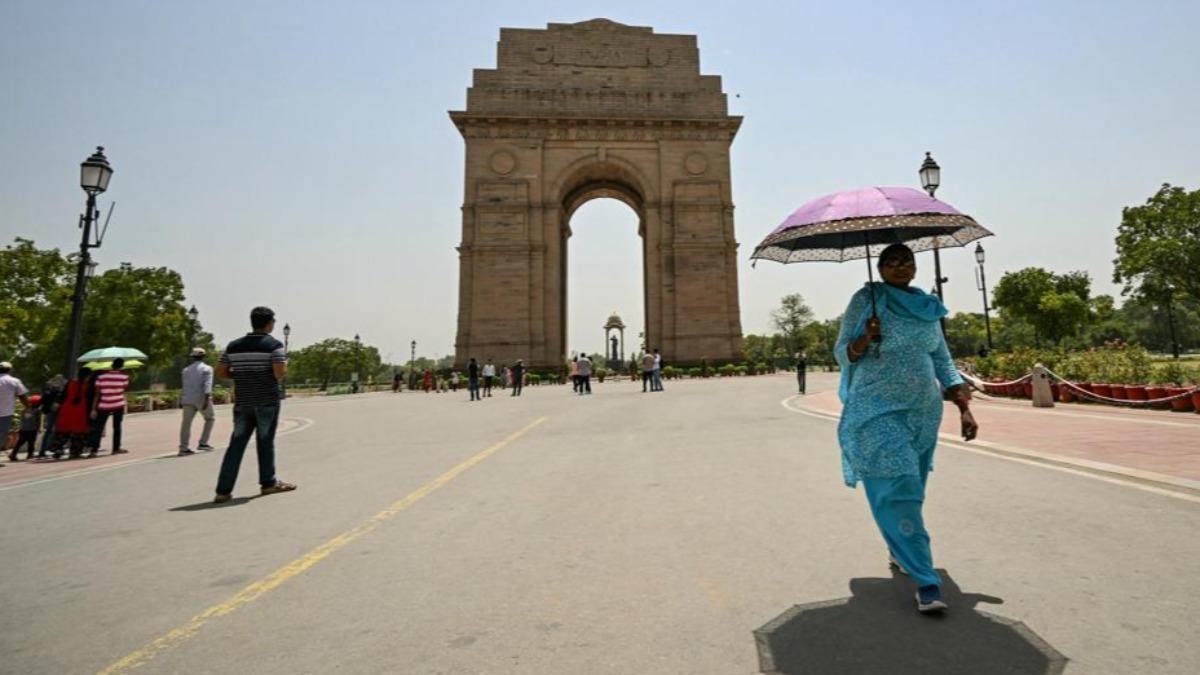 印度德里氣溫29日飆到52.9°C，改寫全國最熱紀錄。（圖／翻攝自 X）
