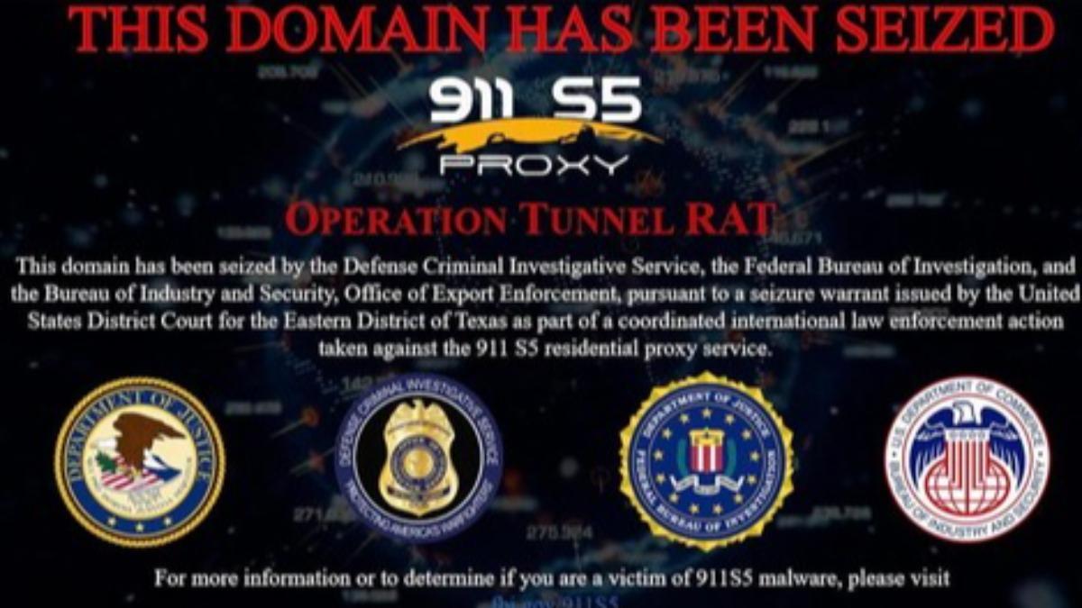 美國司法部29日宣布，搗毀全球最大殭屍網路之一的「911 S5」。（圖／翻攝自 911 S5）