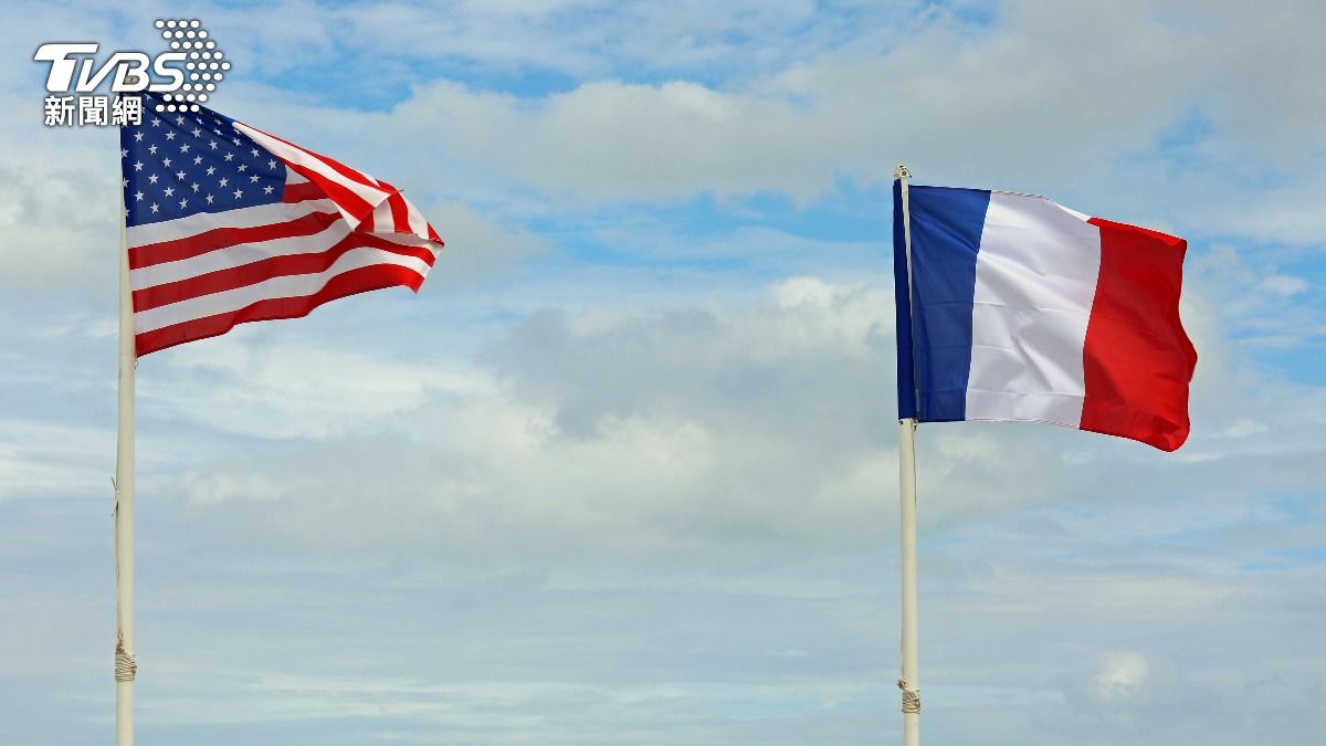 （美國與法國。圖／達志影像Shutterstock）