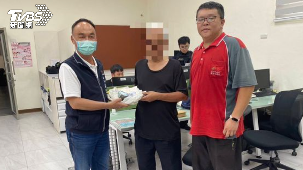 經轄區第五分局協助，徐姓失主順利領回。（圖／TVBS）