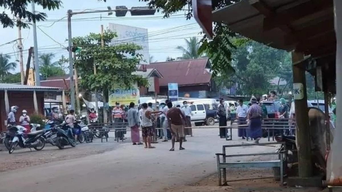 緬甸有間小學4日驚傳爆炸意外，起因竟是1名學生在校園內撿到手榴彈意外引爆。（圖／翻攝自X@lixi32730051）