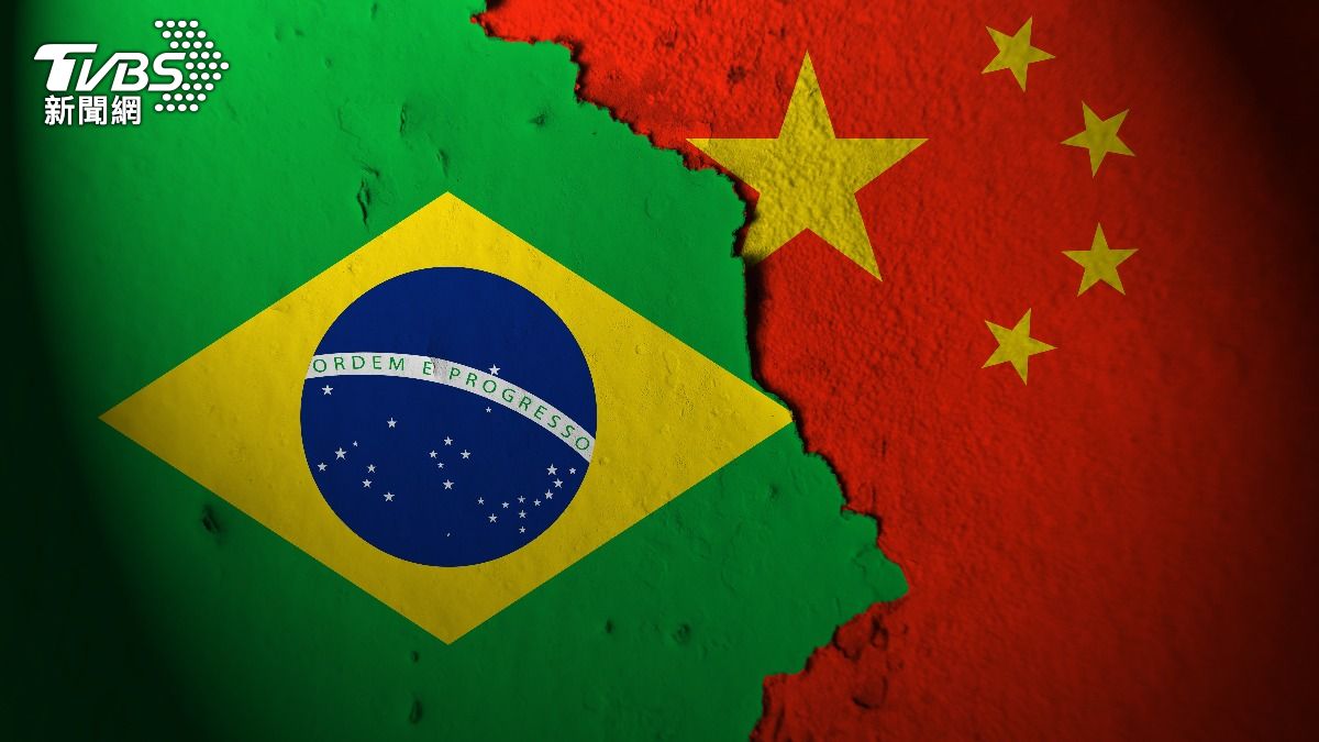 （巴西與中國。圖／達志影像Shutterstock）