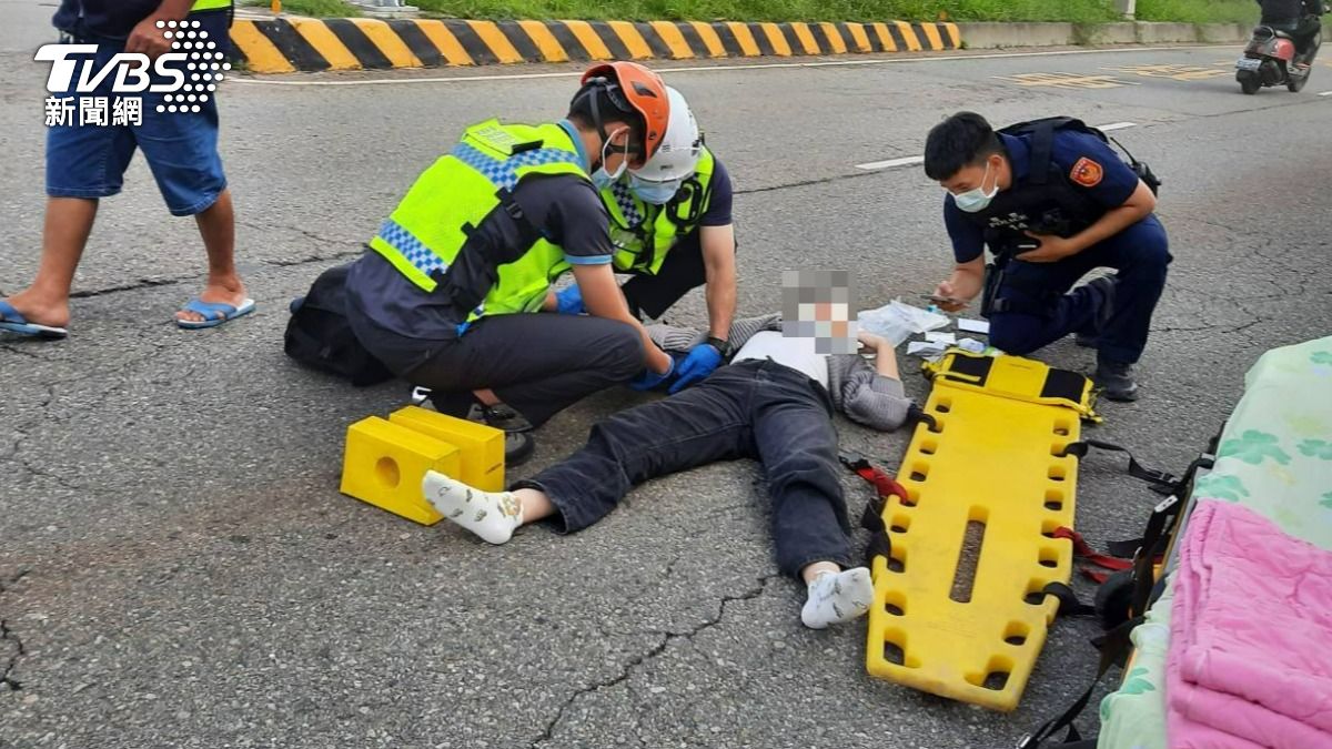 所幸傷者均無生命危險。（圖／TVBS）