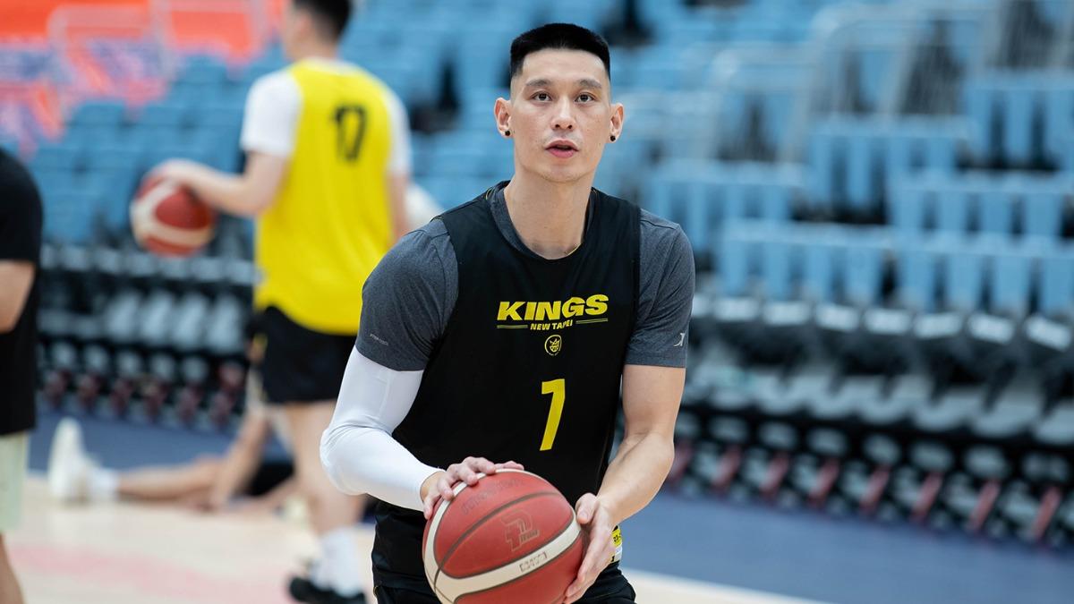 新北國王球星林書豪首次打進台灣職籃冠軍賽。（圖／聯盟提供）