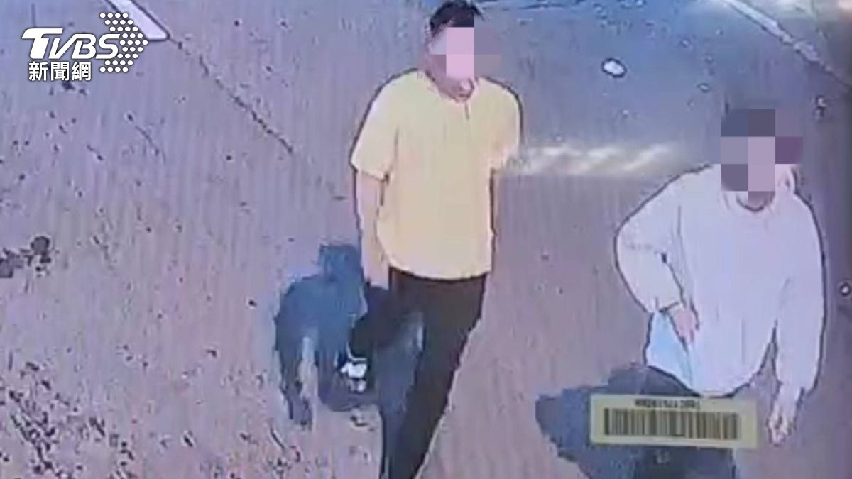 阿姓男子（左）與安姓男子（右）變裝後。（圖／TVBS）