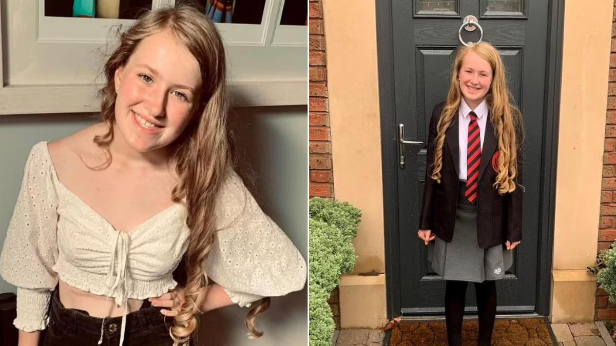 英國11歲女童安納貝爾2022年因為肚子痛就醫，被震斷為變異的隔天卻突然身亡。（圖／翻攝自SWNS）