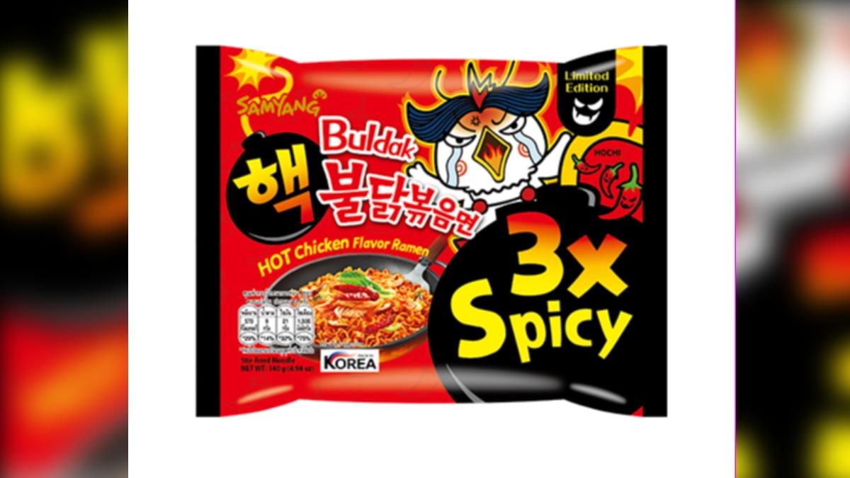 南韓知名品牌三養出品、在全世界擁有眾多粉絲的泡麵「火雞麵」，遭丹麥下令召回。（圖／翻攝自三養官網）