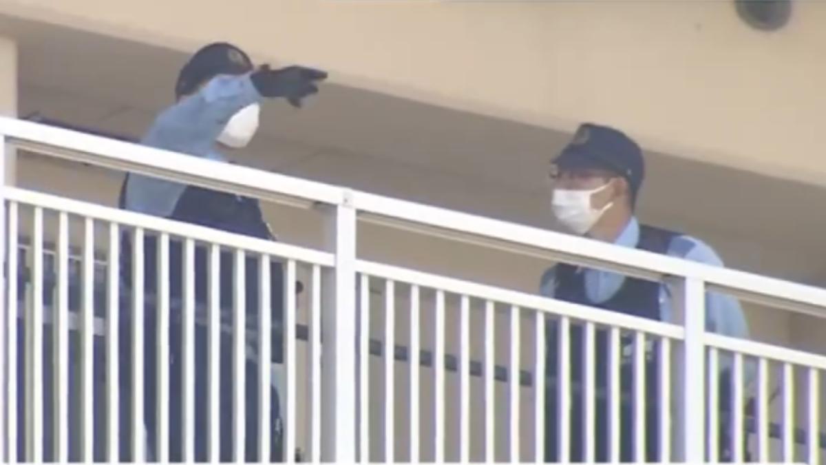 日本大阪府市營住宅驚傳殺人案。（圖／翻攝自MBS NEWS YT頻道）