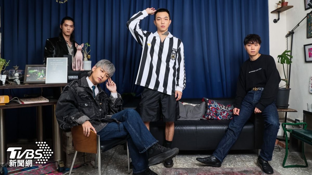 本屆金曲獎最佳樂團獎堪稱是死亡之組,但傻白對此相當寬心,很期待和音樂好友見面。(圖/趙世平攝)