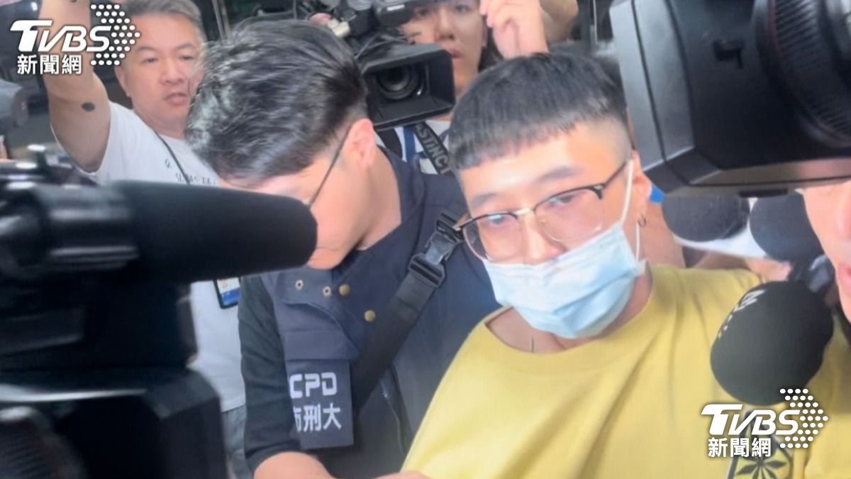 孫安佐經紀人朱翔銘送法院。（圖／潘千詩攝）