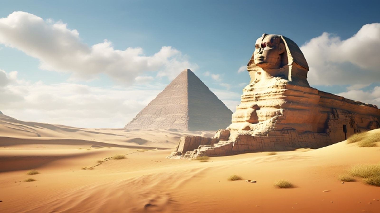 考古團隊在埃及出土一具千年古墓，棺材蓋上的一幅人像彩繪引人注目。（示意圖／翻攝自pexels）