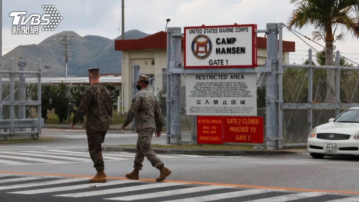 美軍去年11月在日本沖繩設立的新部隊。（示意圖／達志影像美聯社）