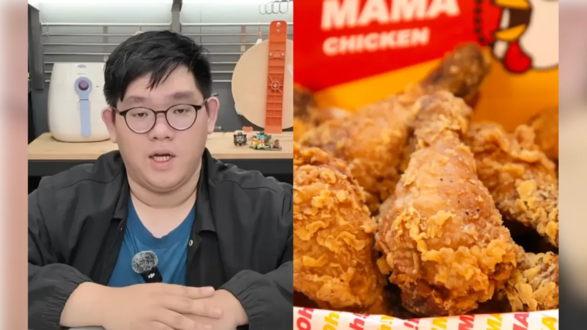 YouTuber阿晋（左）昨日忍痛宣布自己創立的品牌「Oh！MAMA Chicken 美式炸雞」將結束營業。（圖／翻攝自阿晋YouTube、Oh！MAMA Chicken 美式炸雞臉書）