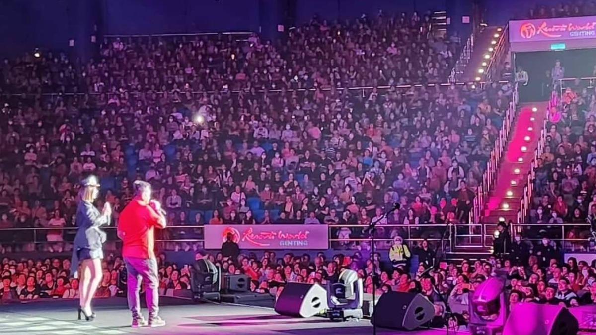 陳美鳳與5000名歌迷同歡。（圖／民視提供）