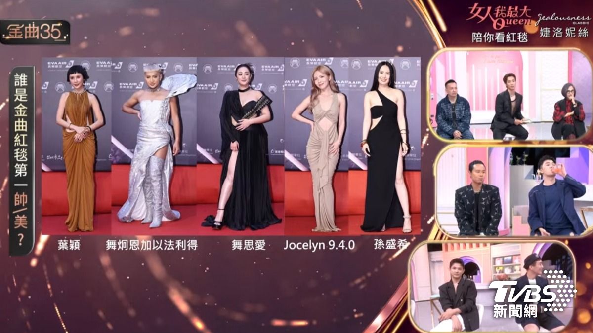 前3美入圍名單。（圖／TVBS）