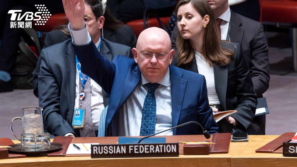 俄羅斯駐聯合國大使涅班濟亞打臉川普「能在1天內結束俄烏戰爭」的說法。（圖／達志影像美聯社）